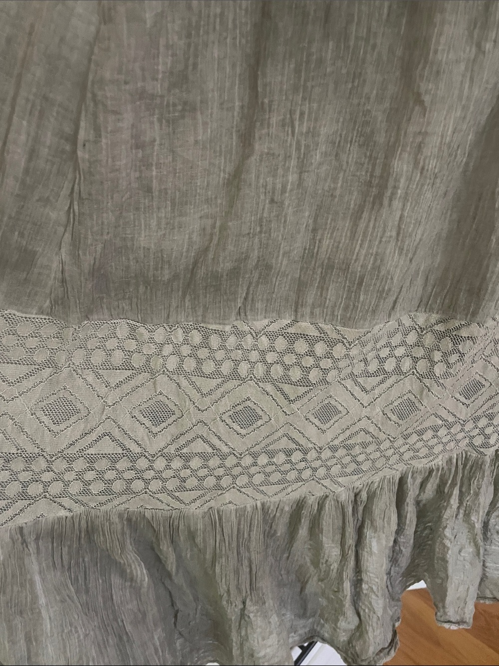 Torrid FESTI Boho Tiered Maxi Dress size O/ 12/L - Picture 9 of 10